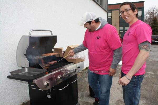 ‘Pink’ barbecue