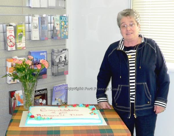 Postmistress retires