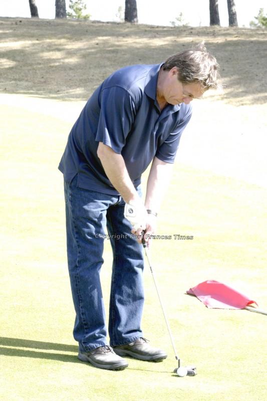 Ready to putt