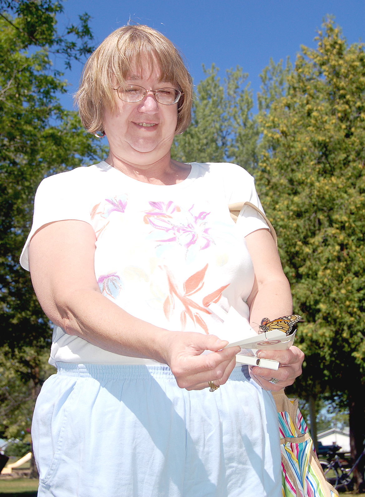 Butterfly release