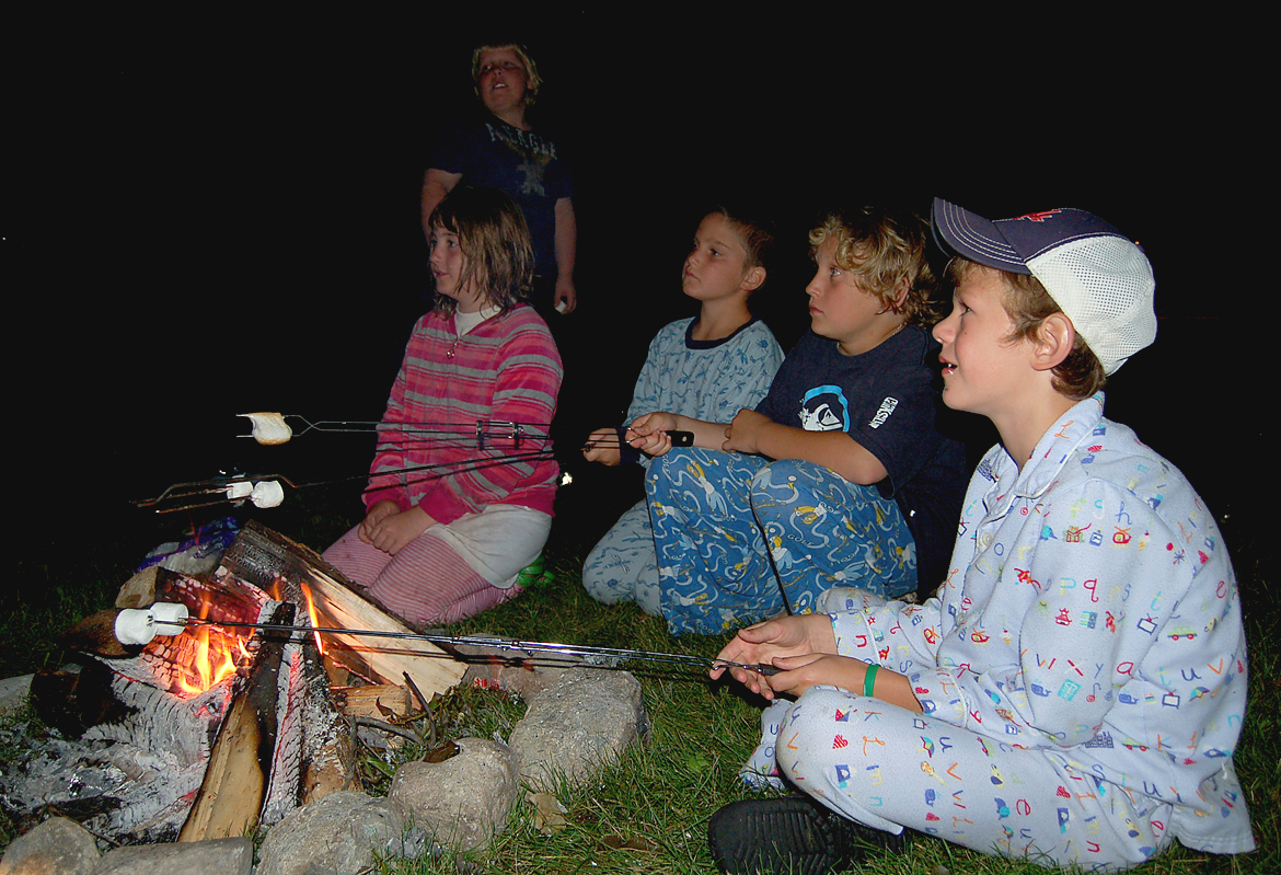 Marshmallow roast