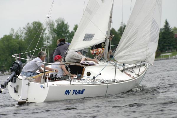 Sailing away
