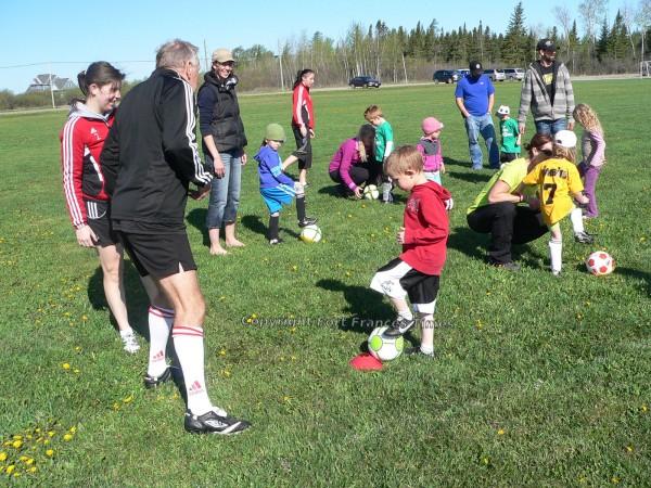 Soccer clinic