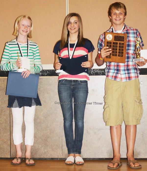 Speech winners