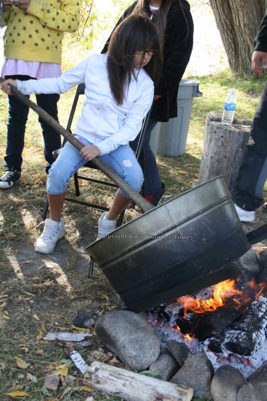 Roasting rice