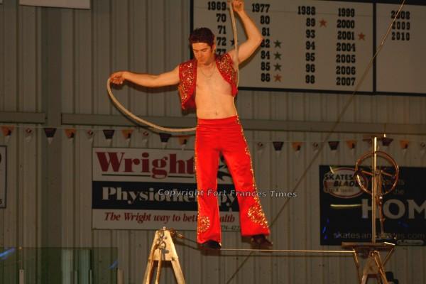 Tightrope tricks