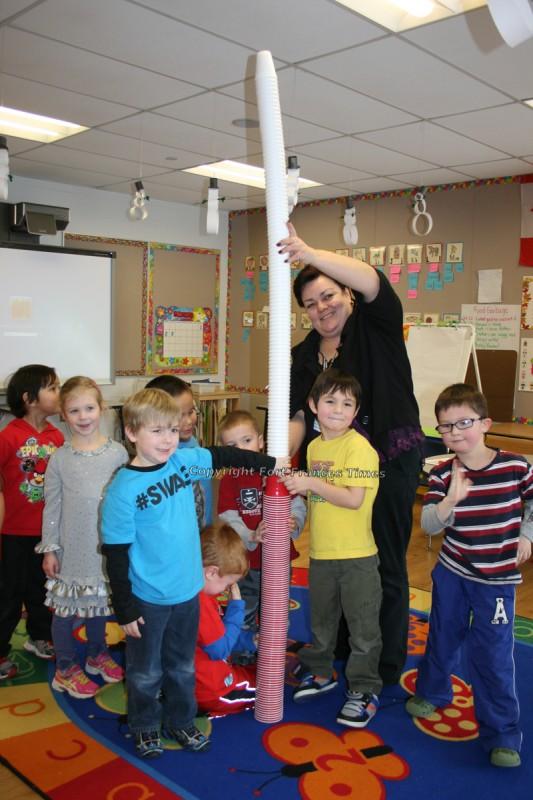 Cup tower