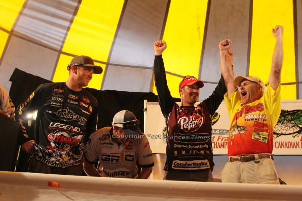 Winning moment
