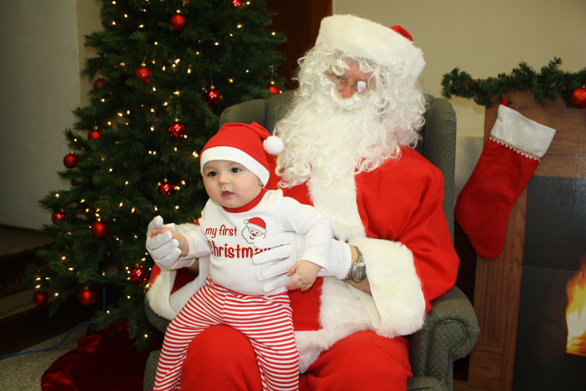 Santa visitor