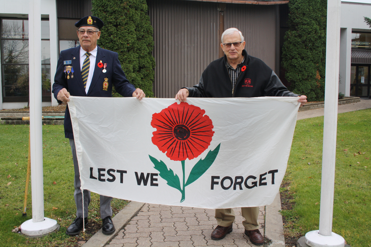 Poppy flag