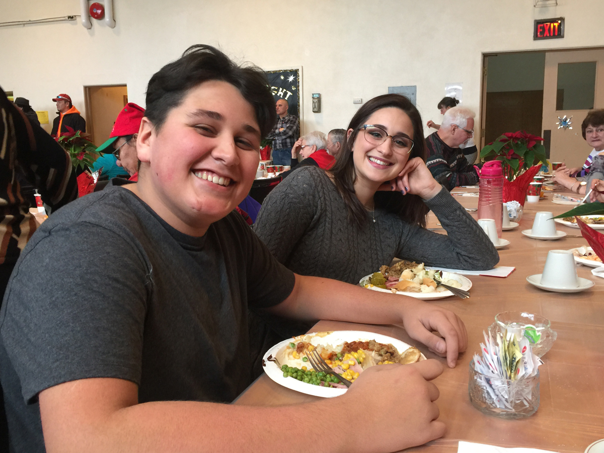 Christmas dinner