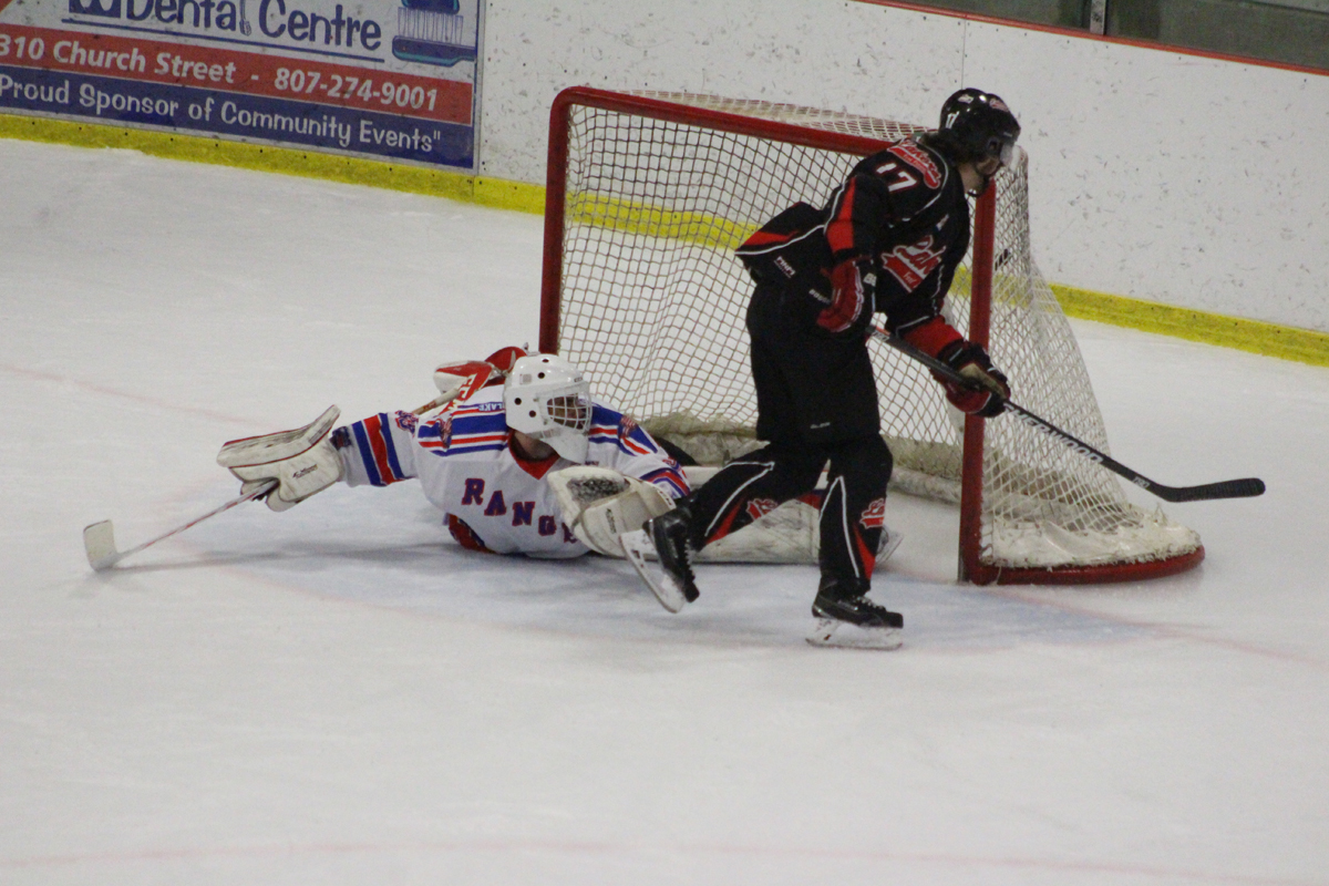 Backhanded deke