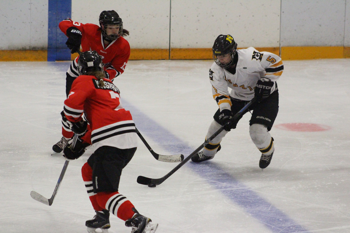 Crossing blueline