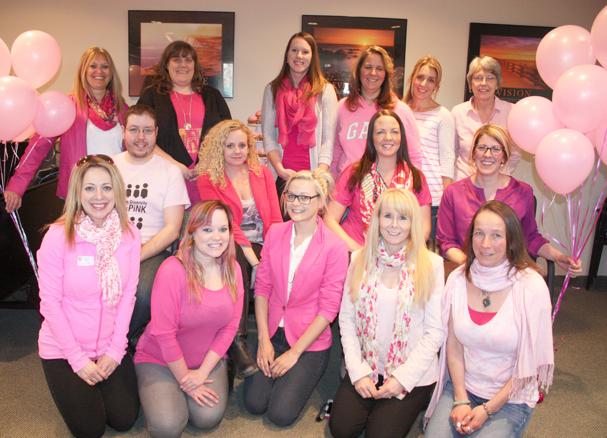 Sea of pink