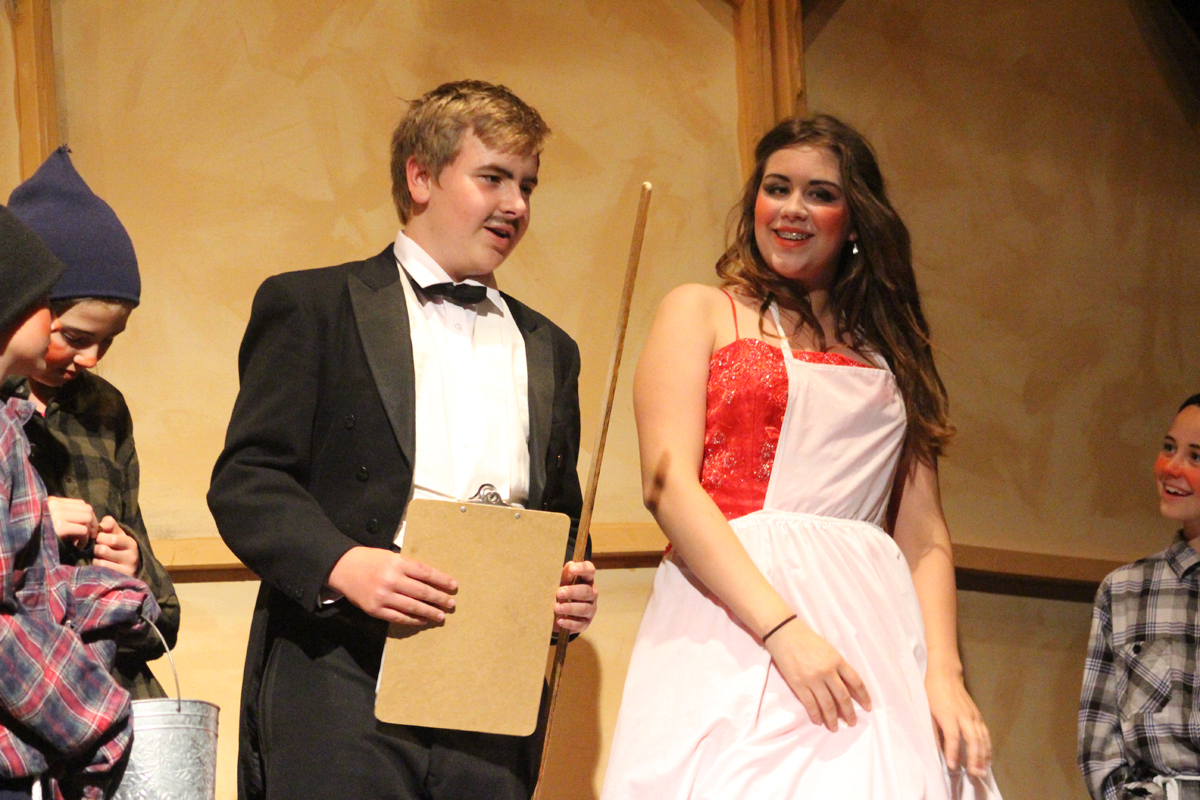Fairy tale staged
