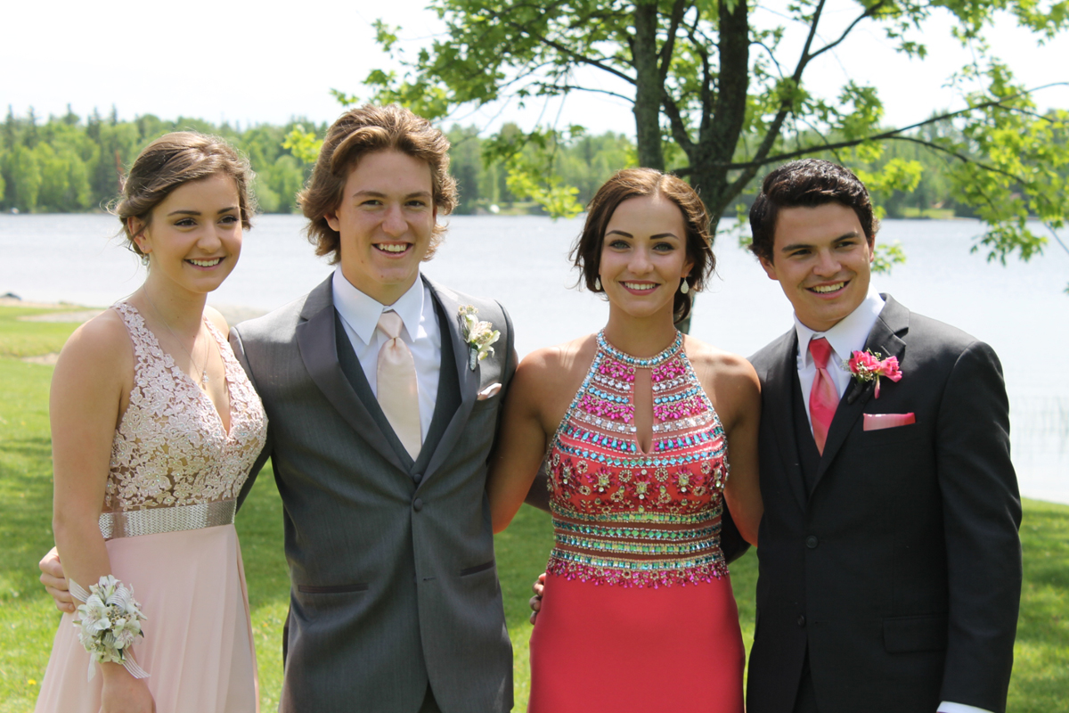 Prom smiles