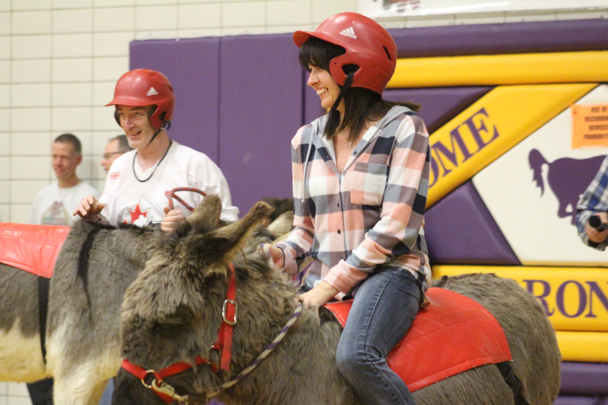Donkey riding