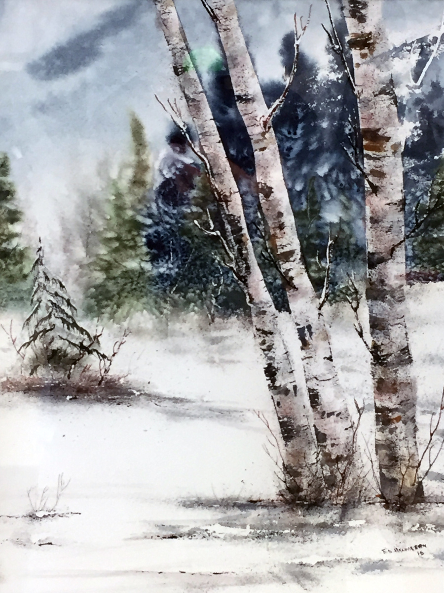 Winter watercolours