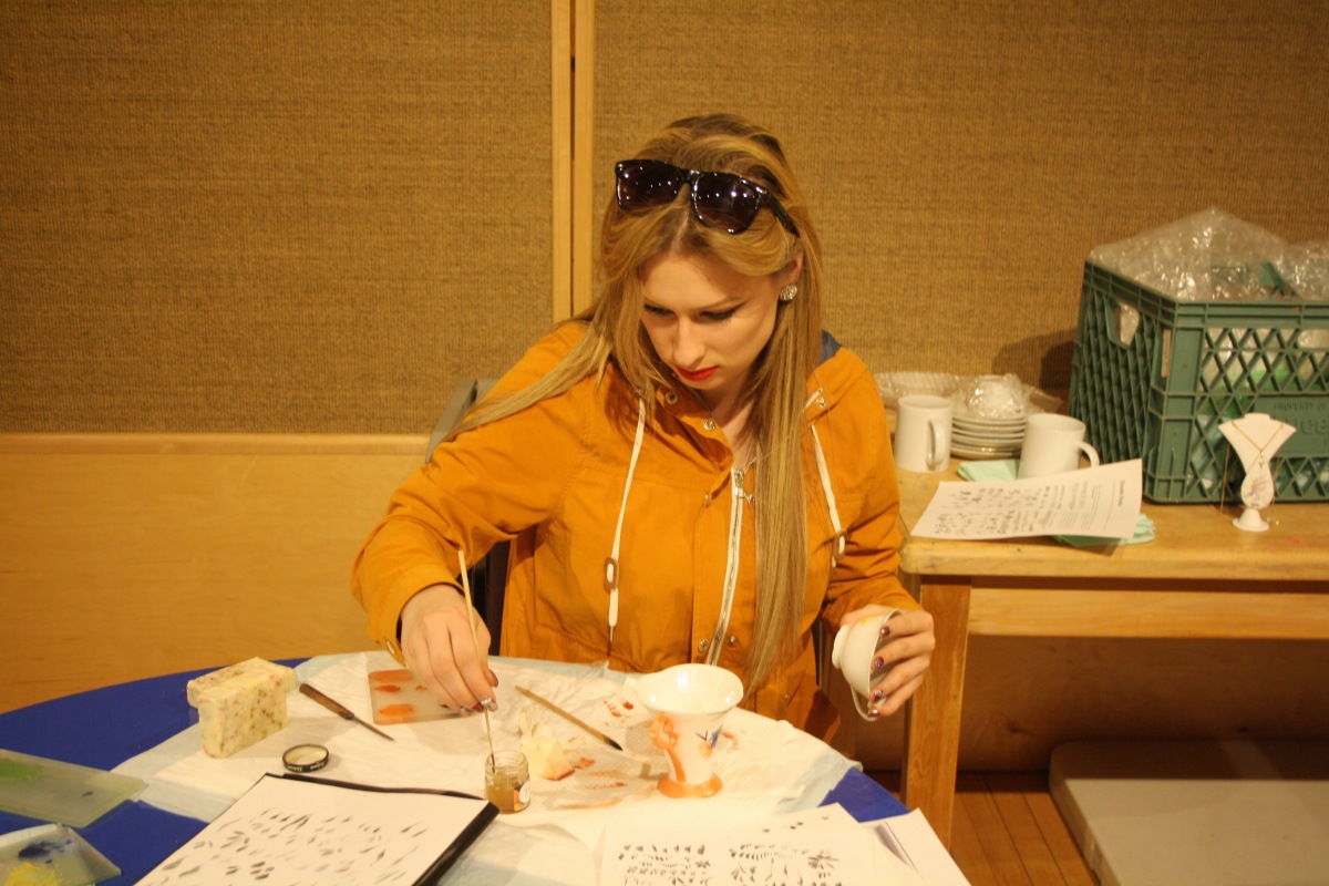 Skillful brushstrokes
