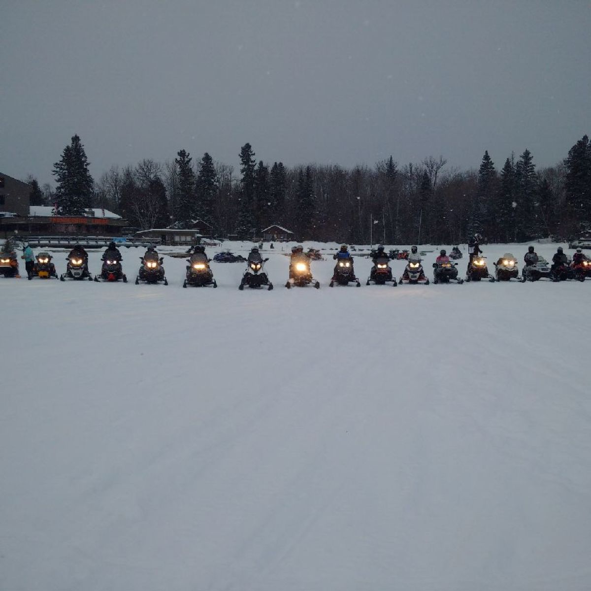 Slew of sledders