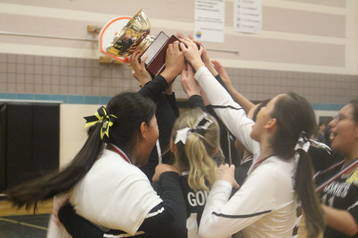 Touching trophy