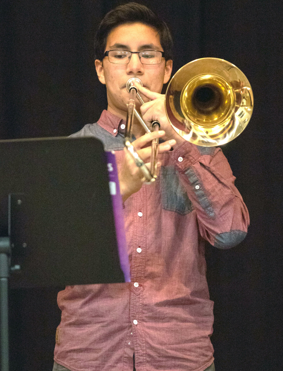 Trombone solo