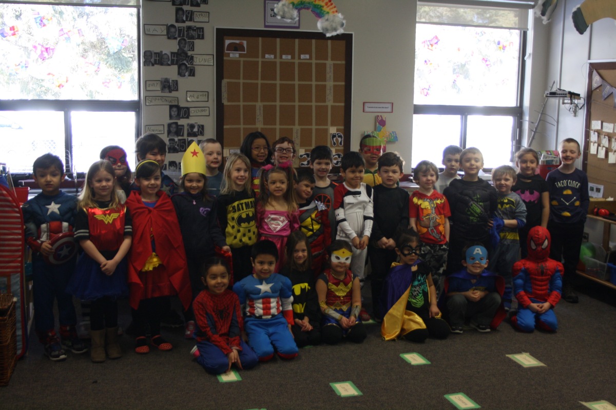 Budding superheroes
