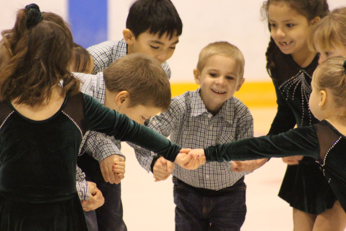 Young skaters