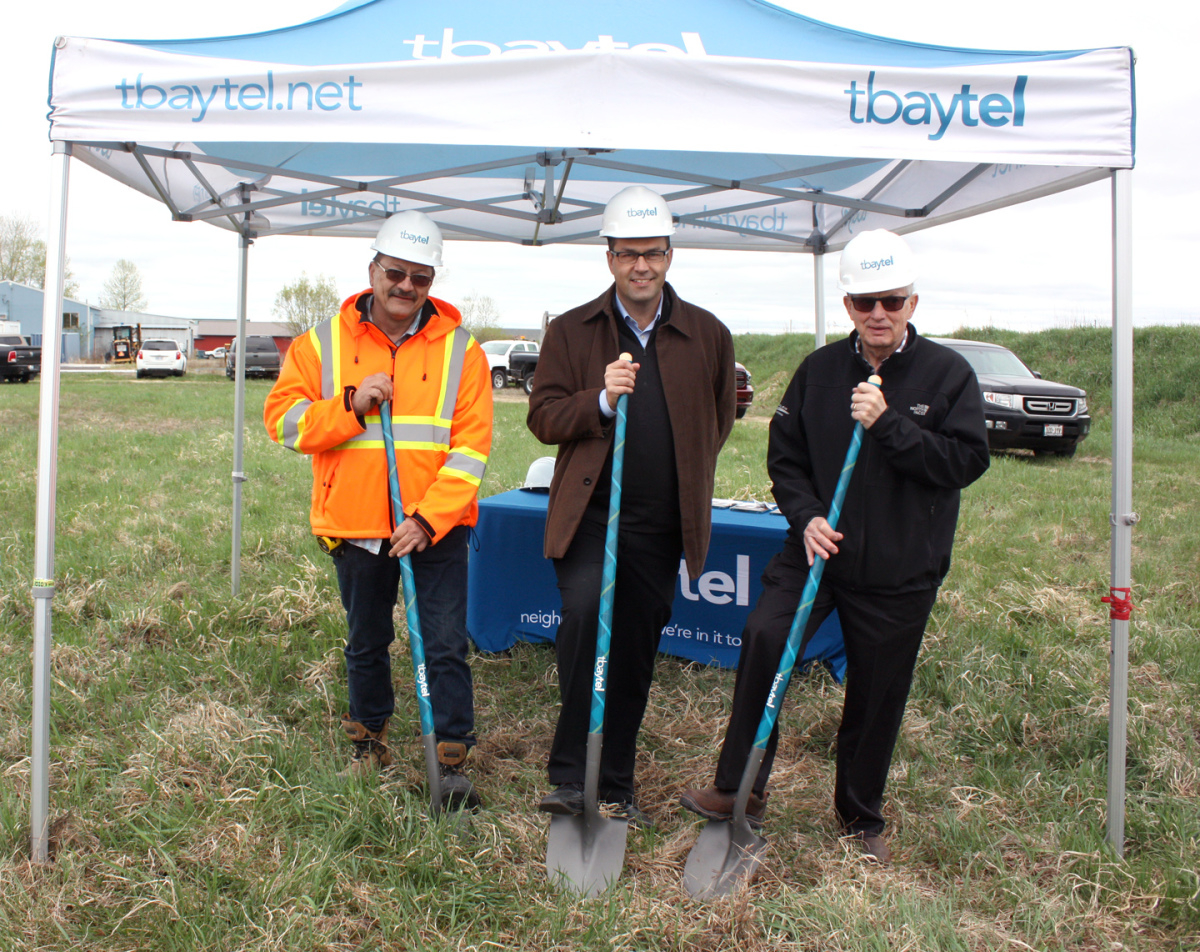 Tbaytel groundbreaking