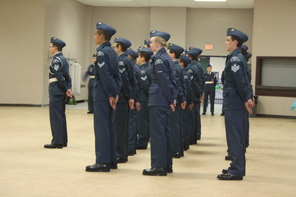Cadet inspection