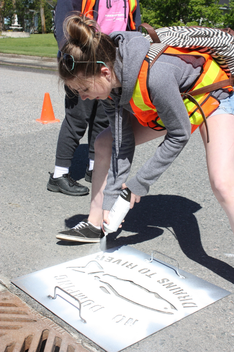 Anti-pollution message