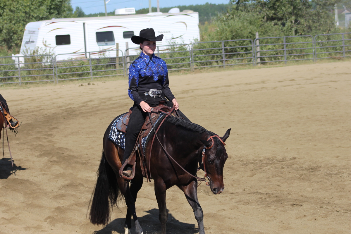 In the saddle