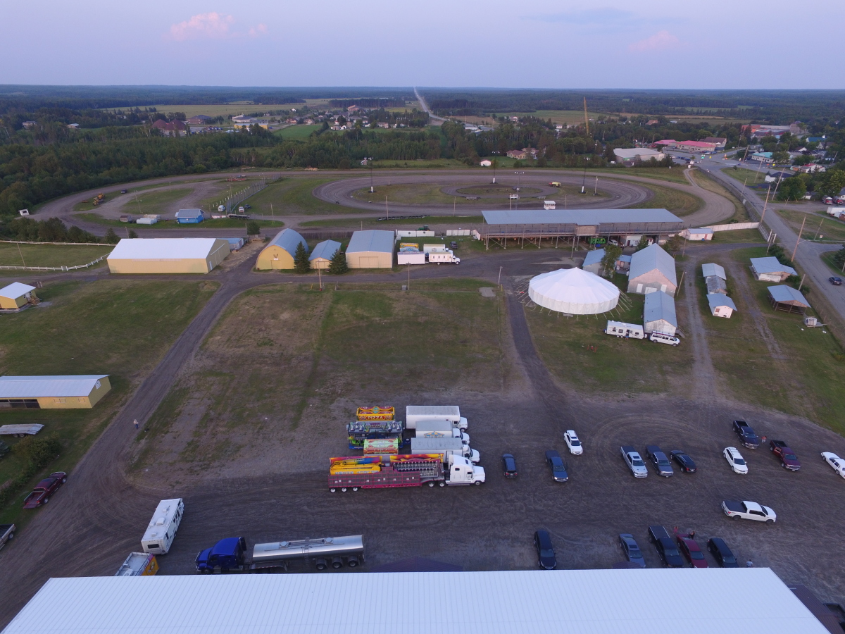 Aerial fair shot