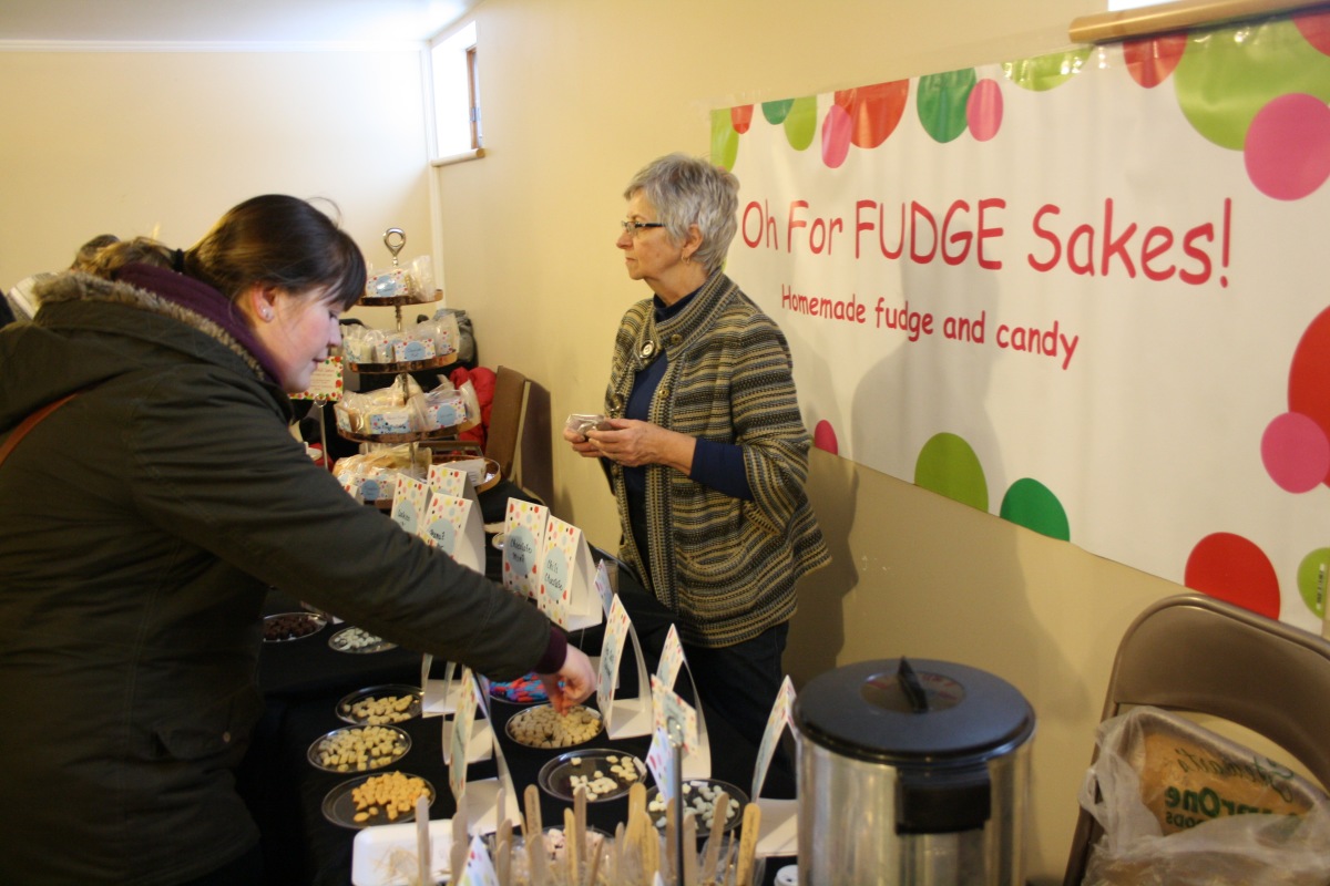 Fudge samples