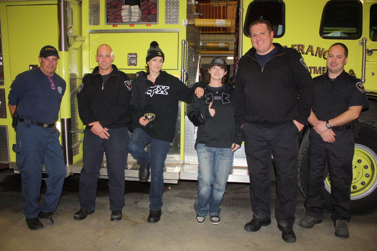 Firemen thanked