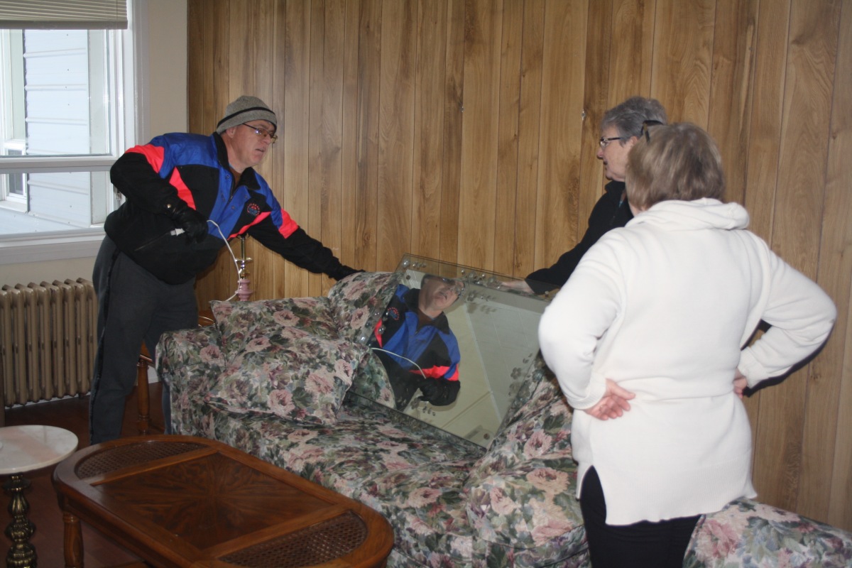Moving furniture
