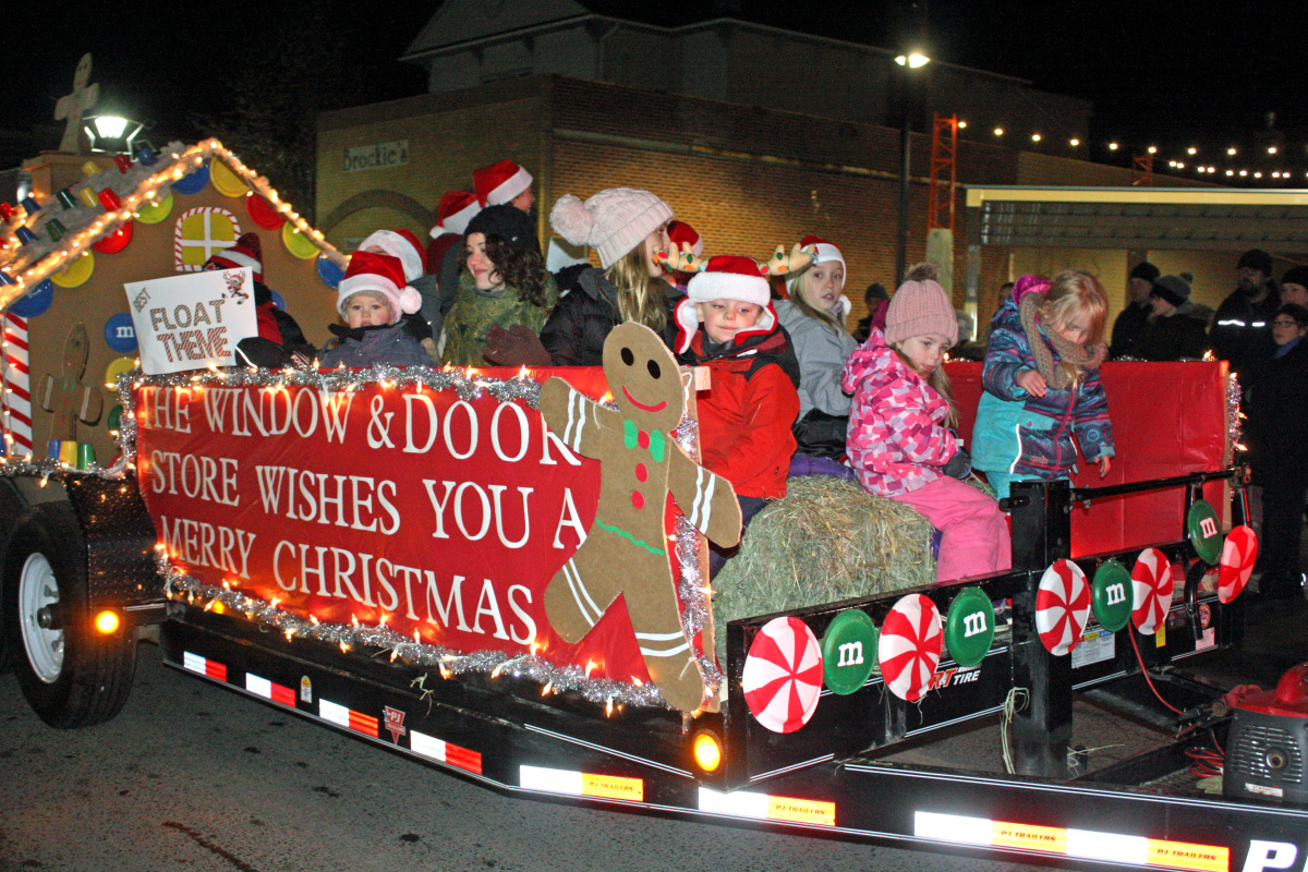 Winning float