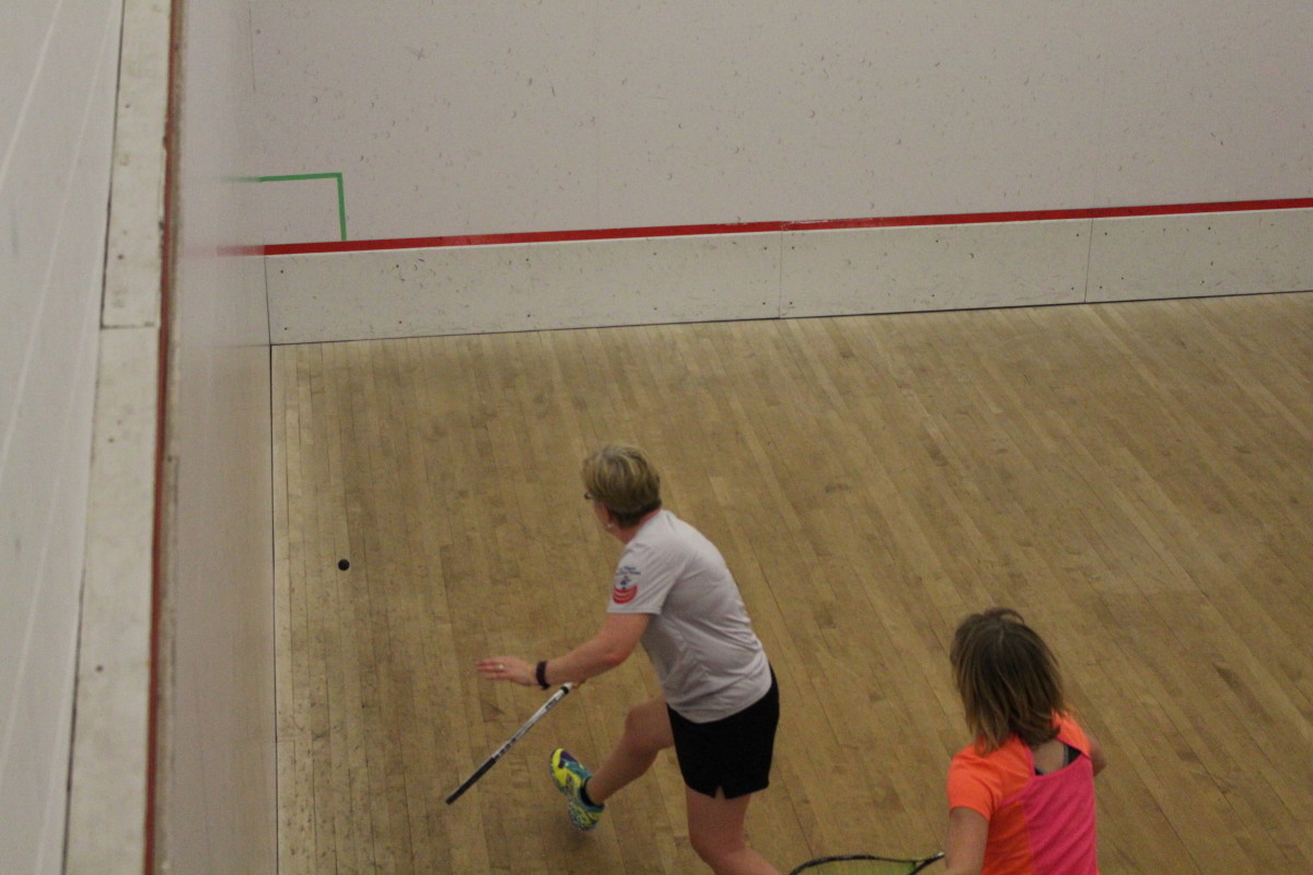 Backhand lunge
