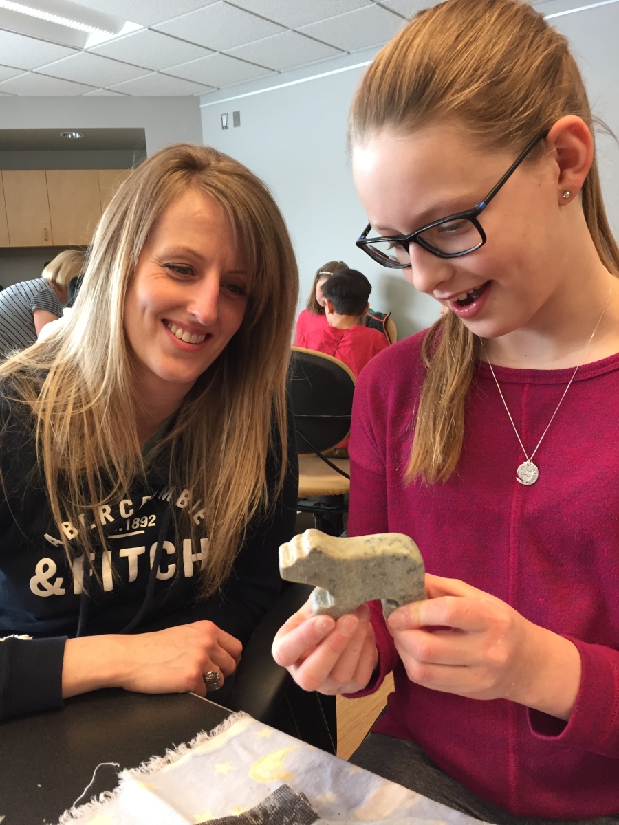 Soapstone carving