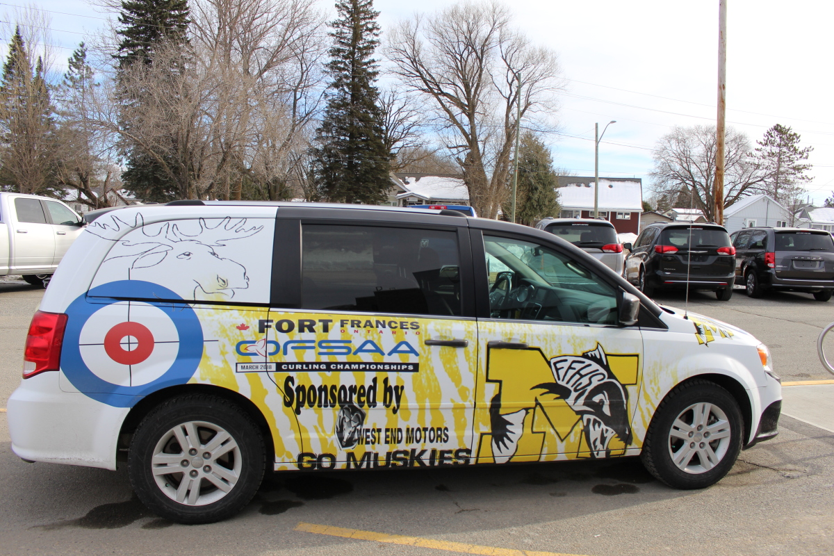 Curling van