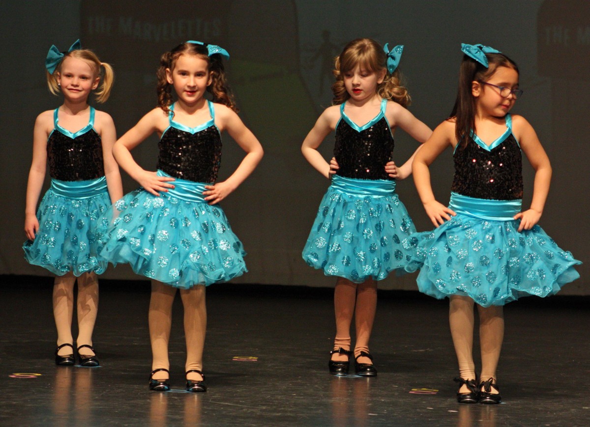 Blue outfits