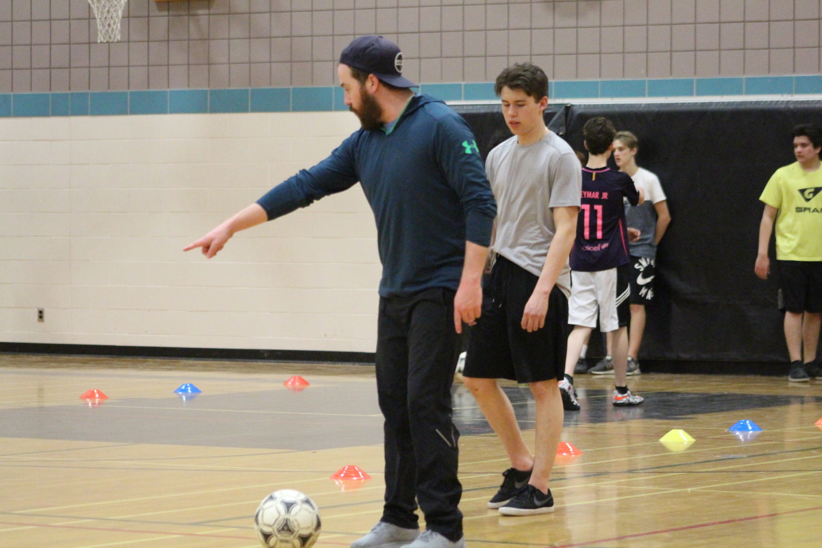 Soccer practice