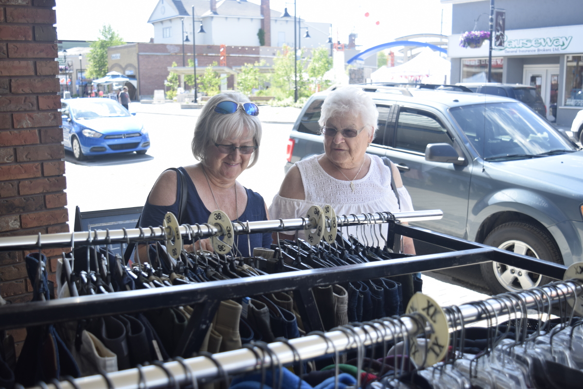 Sidewalk sale