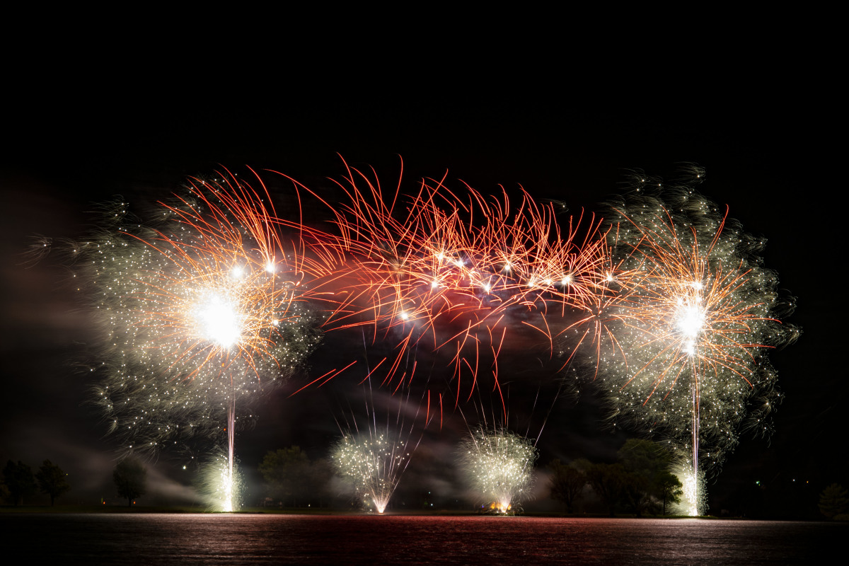 Colourful burst
