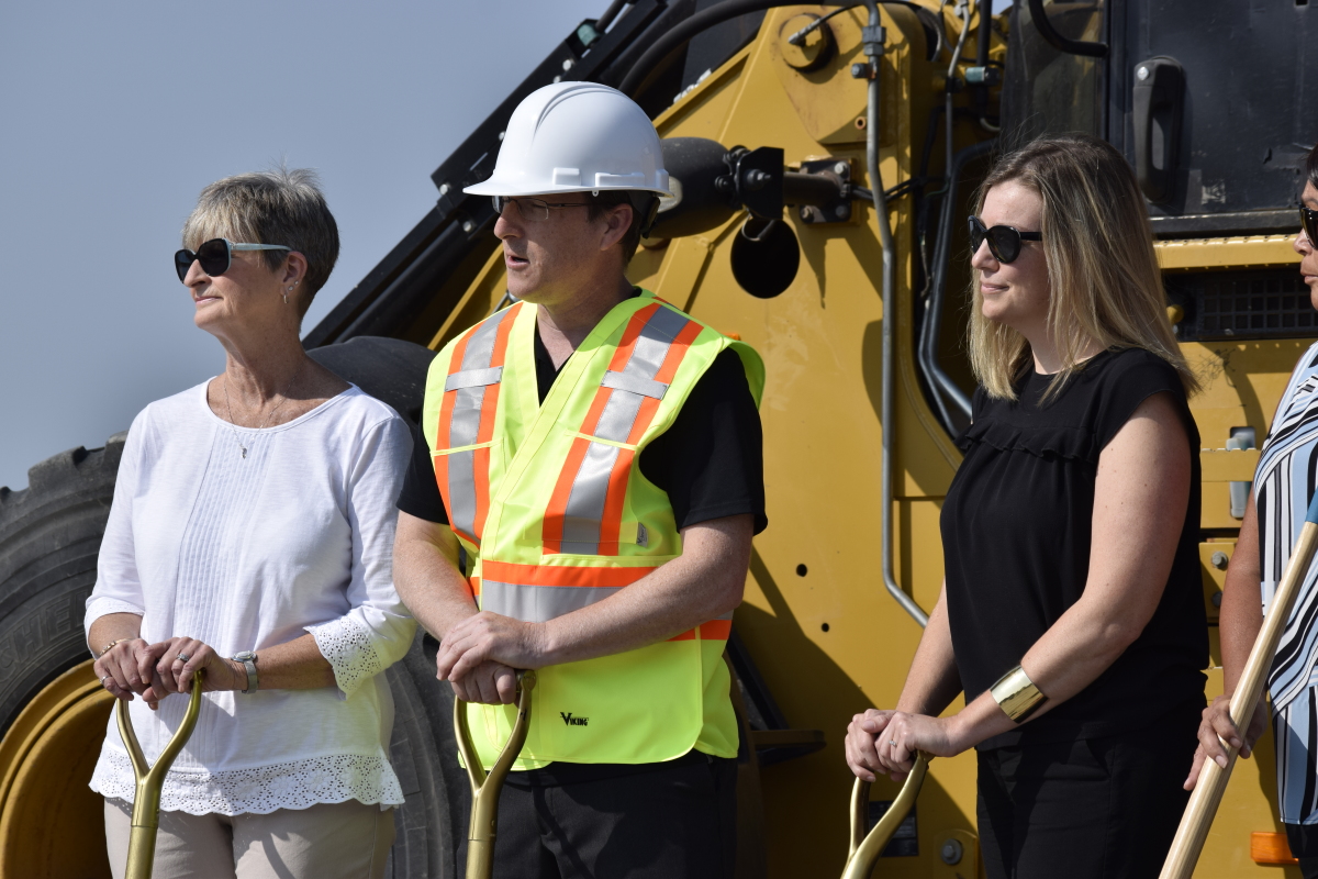 Ground breaking cermony