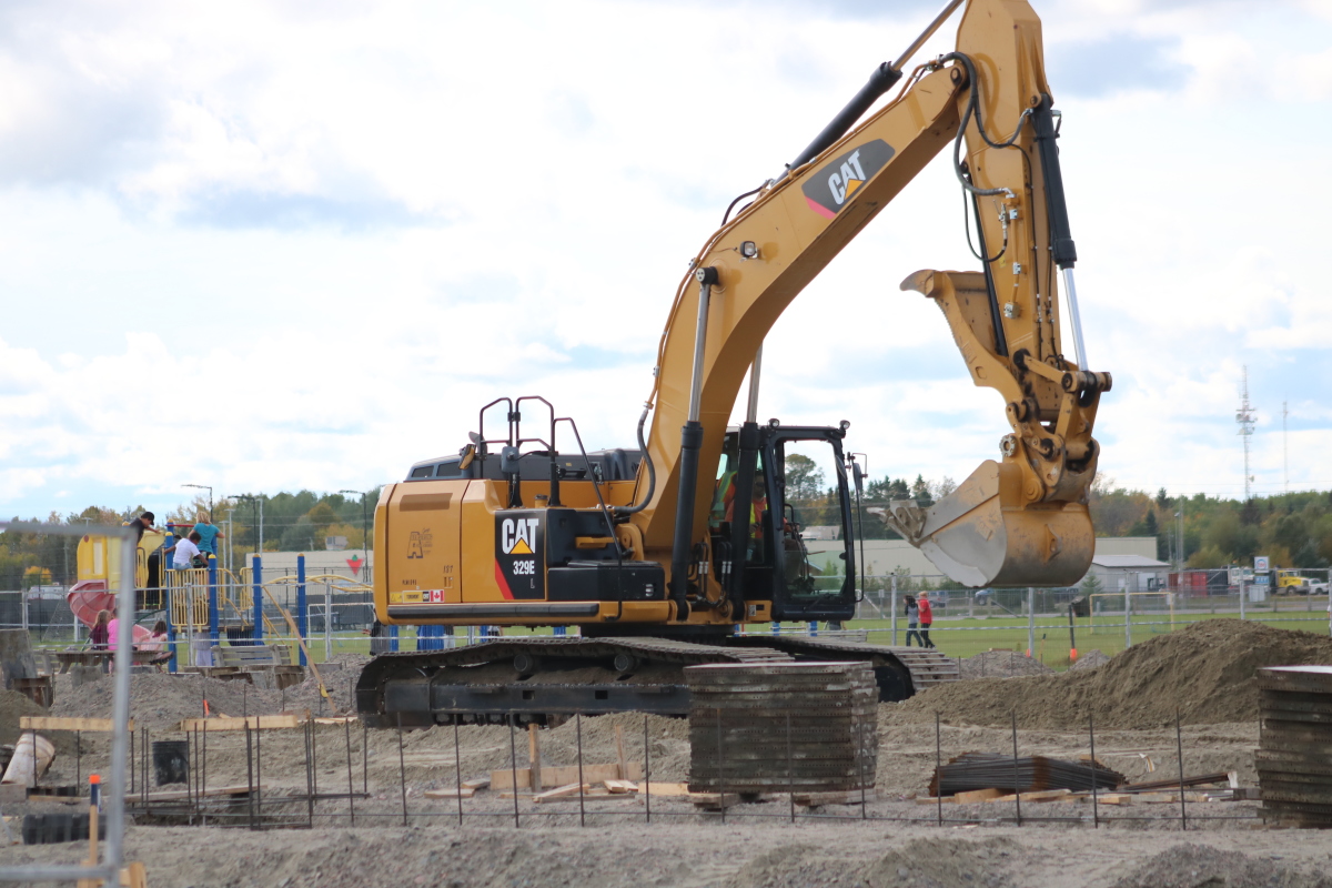 New school progress