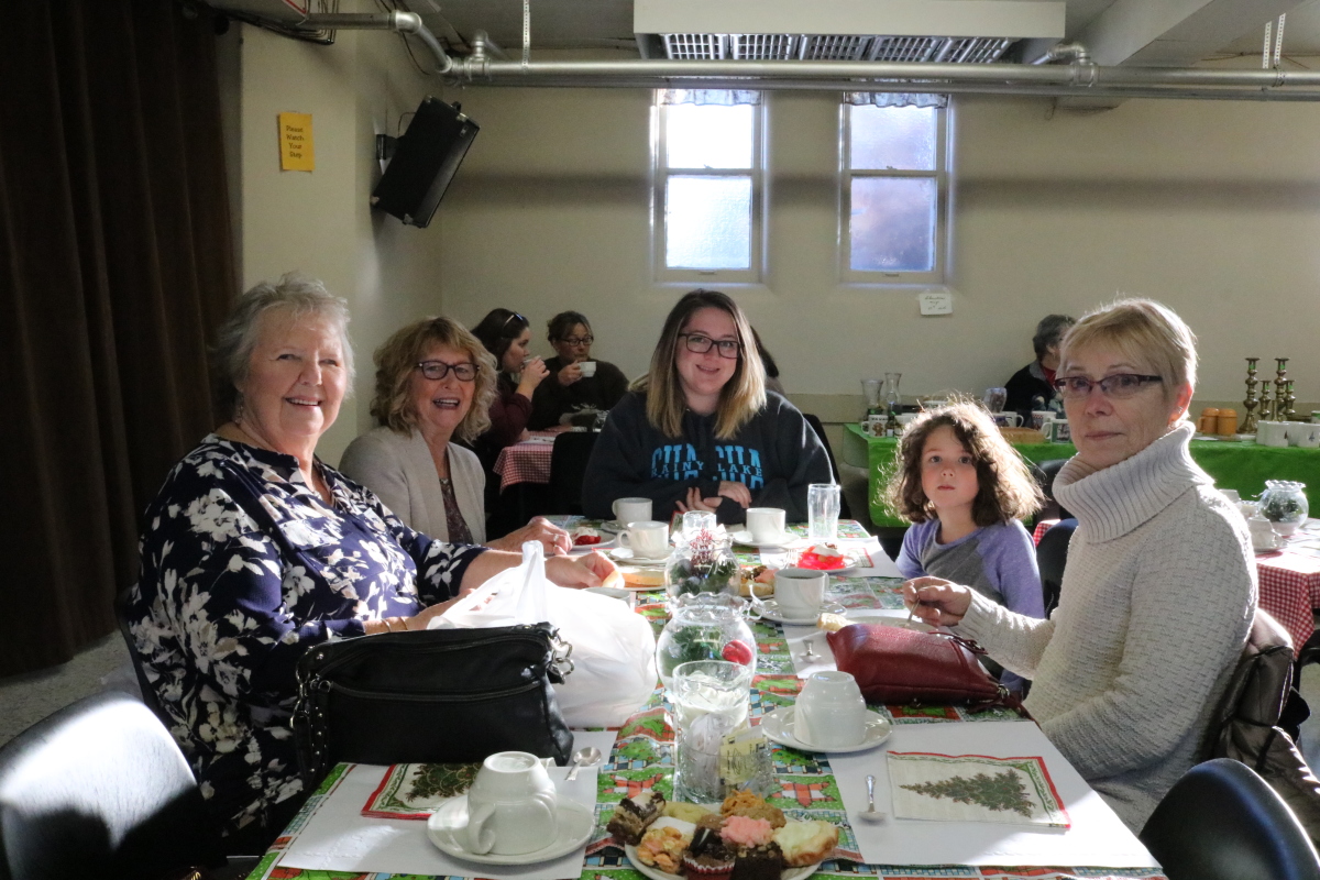 Christmas tea