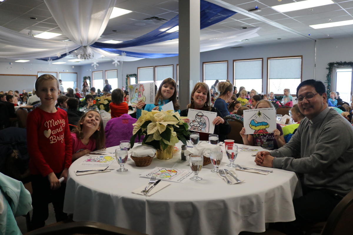 Christmas luncheon