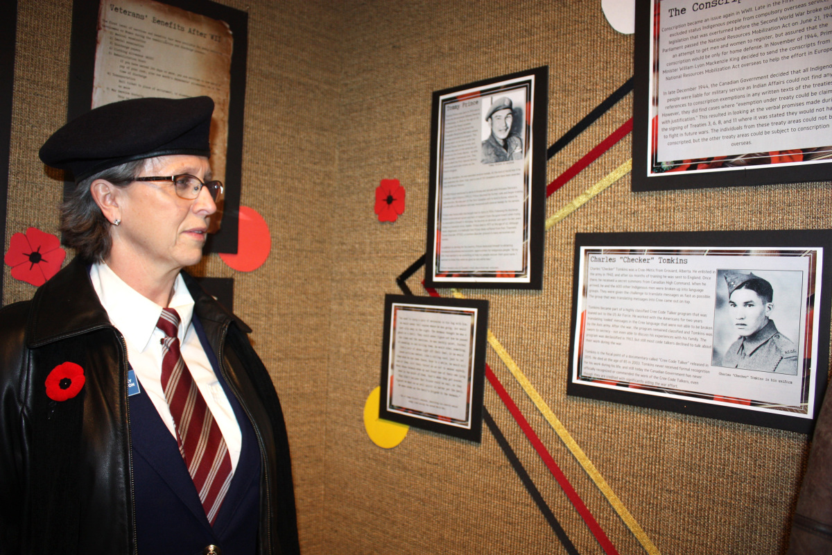 Native veterans lookback
