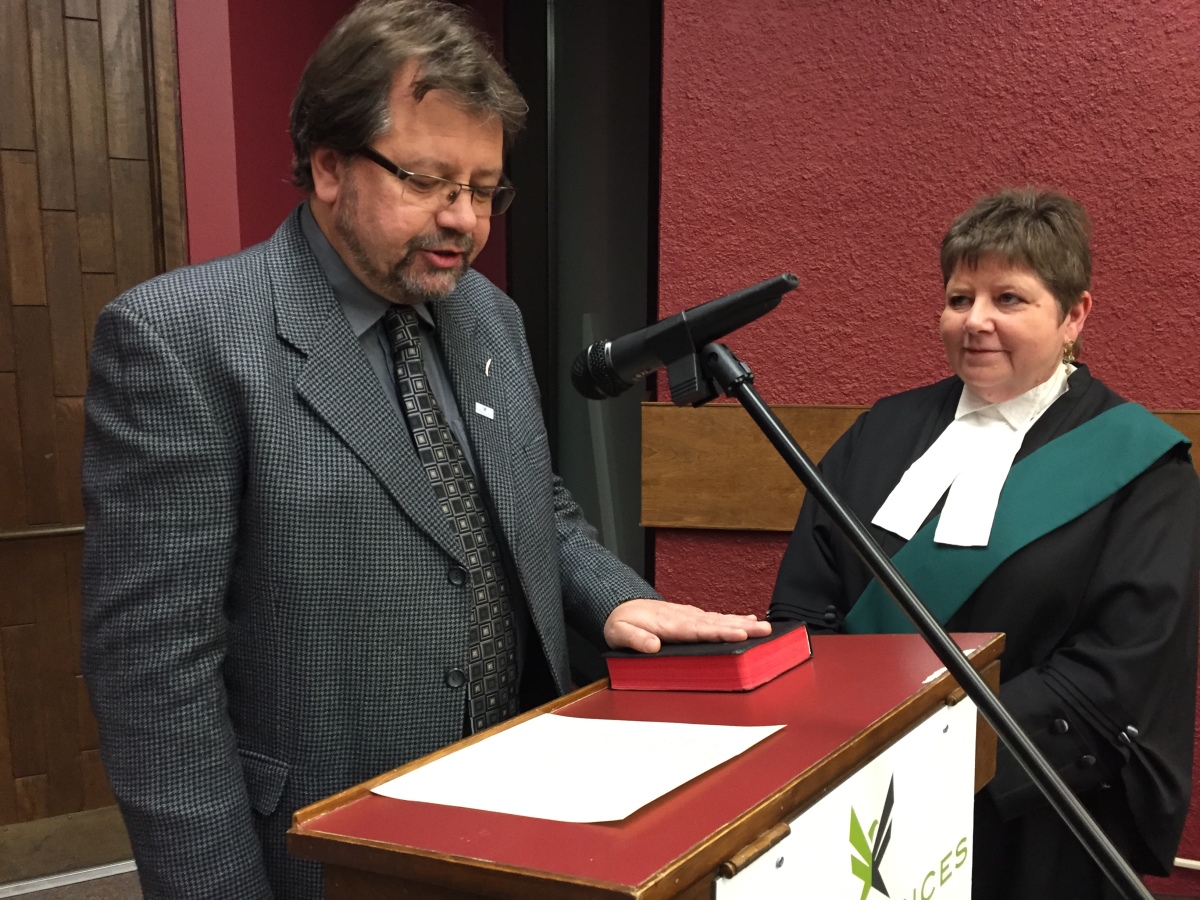 Taking the oath